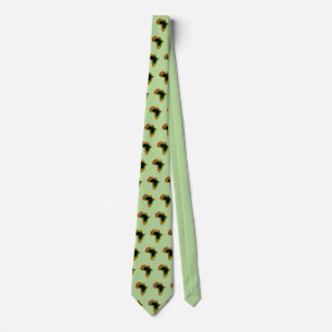 "Africa - Pan African Colours" [1] Tie