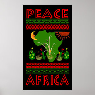 Africa Peace Poster