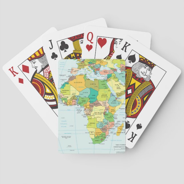 Africa Playing Cards (Back)