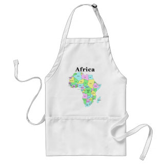 Africa - Political Map Standard Apron