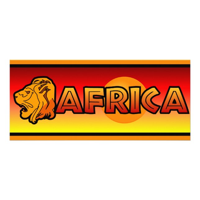Africa rack card (Front)