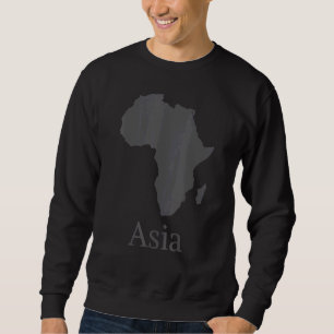 Africa recording to Asia Sweatshirt