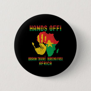 Africa Resistance Thomas Sankara Burkina Faso Ibra 6 Cm Round Badge