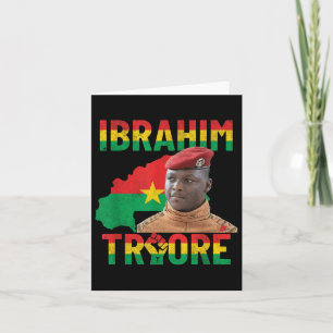 Africa Resistance Thomas Sankara Burkina Faso Ibra Card