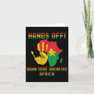Africa Resistance Thomas Sankara Burkina Faso Ibra Card