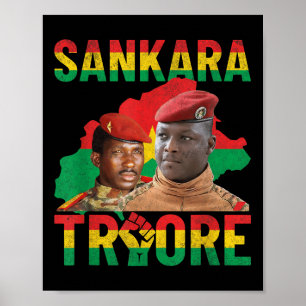 Africa Resistance Thomas Sankara Burkina Faso Ibra Poster