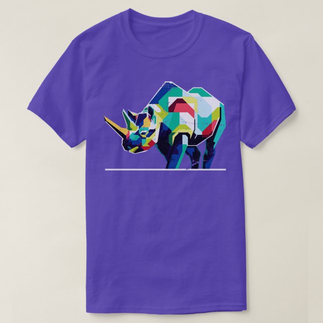 Africa Rhino T-Shirt (Design Front)