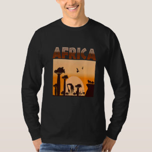 Africa Safari Wild Animals Cute T-Shirt