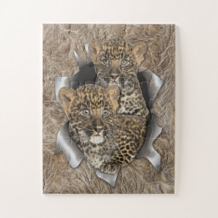 Africa-Safari Wildlife-Art Jigsaw Puzzle