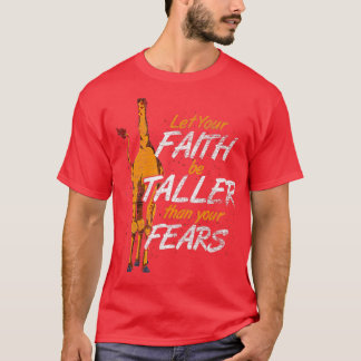 Africa Safari Zoo Keeper Funny Animal Gift Faith G T-Shirt