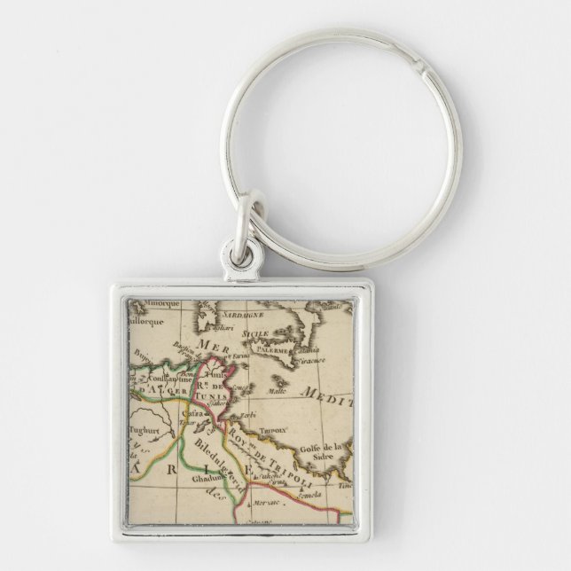 Africa School Key Ring (Front)