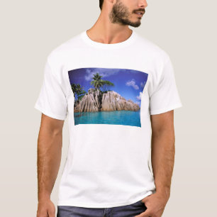 Africa, Seychelles, La Digue Island. Granite T-Shirt