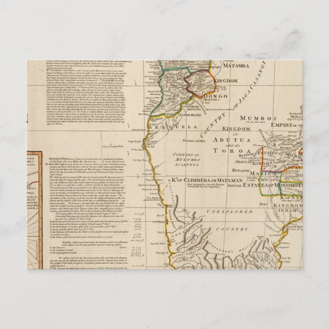 Africa south postcard (Front)