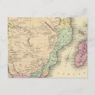 Africa Southern Sheet Postcard