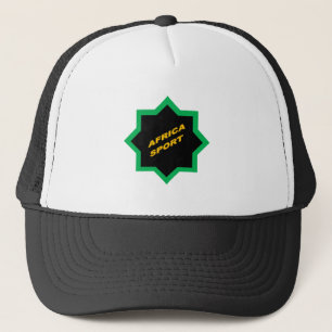 AFRICA SPORT White Trucker Cap