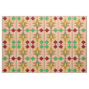 Africa Square Star Fabric