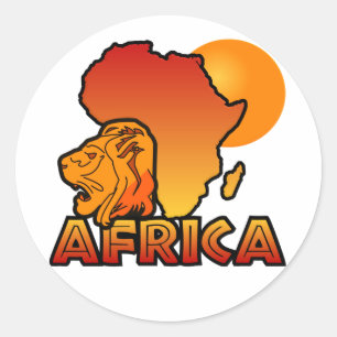 Africa stickers