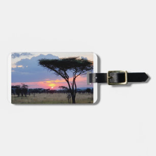 Africa - Sunset 3 Luggage Tag