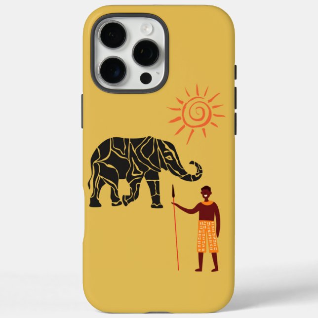 Africa sunset  Case-Mate iPhone case (Back)