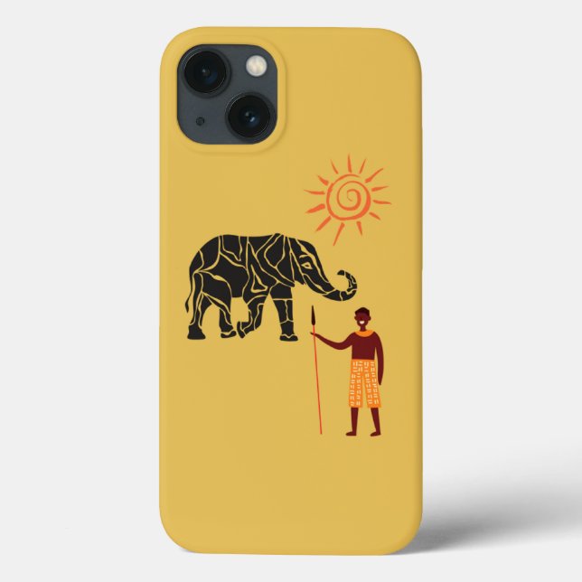 Africa sunset  Case-Mate iPhone case (Back)