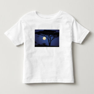 Africa, Tanzania, Tarangire. Acacia tree in Toddler T-Shirt