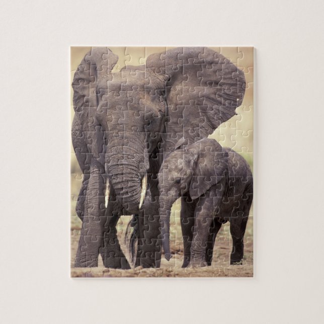Africa, Tanzania, Tarangire National Park. 2 Jigsaw Puzzle (Vertical)