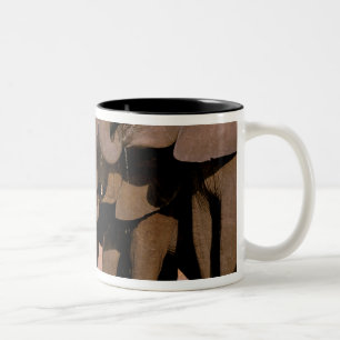 Africa, Tanzania, Tarangire National Park. Two-Tone Coffee Mug