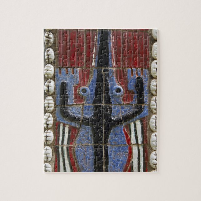Africa, Togo, Kpalime. Artisan handicraft centre Jigsaw Puzzle (Vertical)