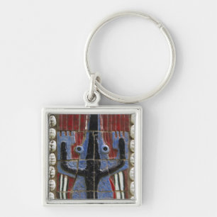 Africa, Togo, Kpalime. Artisan handicraft centre Key Ring