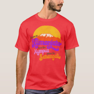 AFRICA Toto Lyrics As Sure As Kilimanjaro T-Shirt