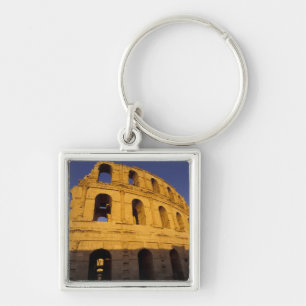 Africa, Tunisia, El Jem. Ruins of a Roman 3 Key Ring