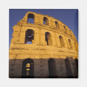 Africa, Tunisia, El Jem. Ruins of a Roman 3 Magnet