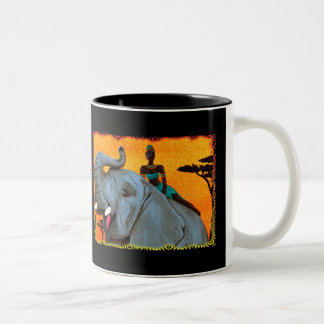 "Africa!" Two-Tone Coffee Mug