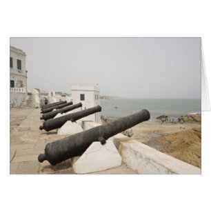 Africa, West Africa, Ghana, Elmina. Canons gaurd