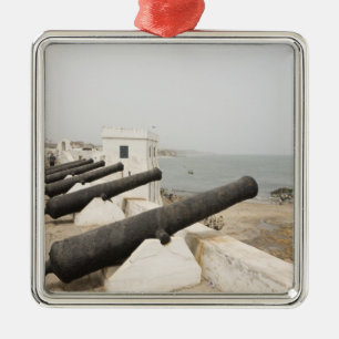 Africa, West Africa, Ghana, Elmina. Canons gaurd Metal Ornament
