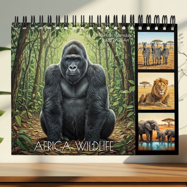 Africa Wildlife Calendar 2026 / African Animals 2 (African Animals Calendar / Africa Wildlife)