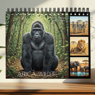 Africa Wildlife Calendar 2027 / African Animals 2