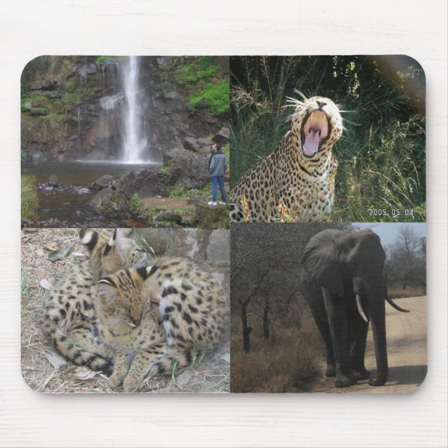 Africa Wildlife Mousepad (Front)