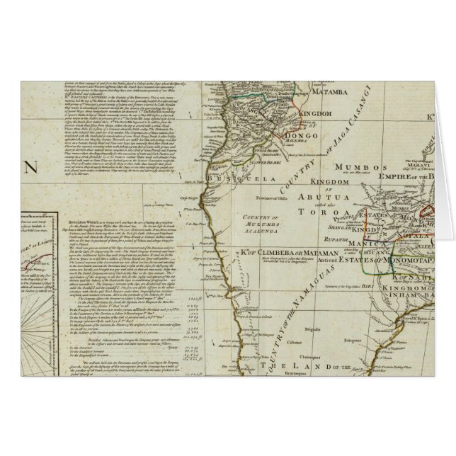 Africa, with all its states, kingdoms (Front Horizontal)