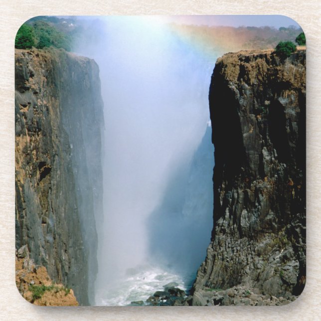 Africa, Zambia, Victoria Falls National Park. Coaster (Front)