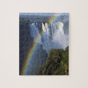 Africa, Zimbabwe, Victoria Falls Jigsaw Puzzle