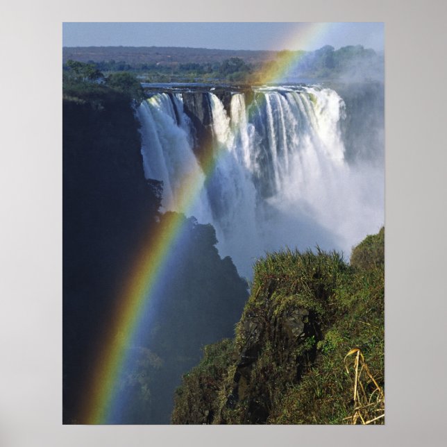 Africa, Zimbabwe, Victoria Falls Poster (Front)