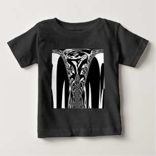 African Abstract Art Print Baby T-Shirt