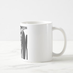 African Abstract Art Print Coffee Mug