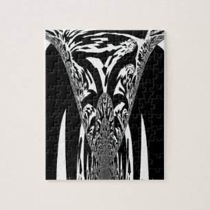 African Abstract Art Print Jigsaw Puzzle