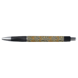 African Abstract Floral Batik Style