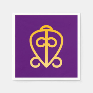 African Adinkra Napkin