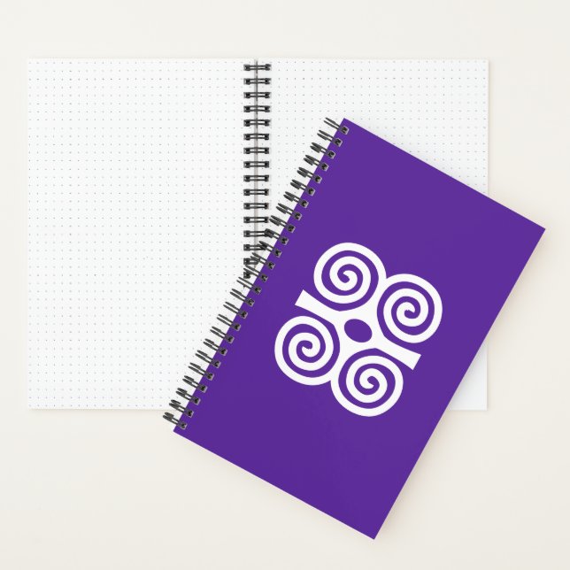 African Adinkra Notebook (Inside)