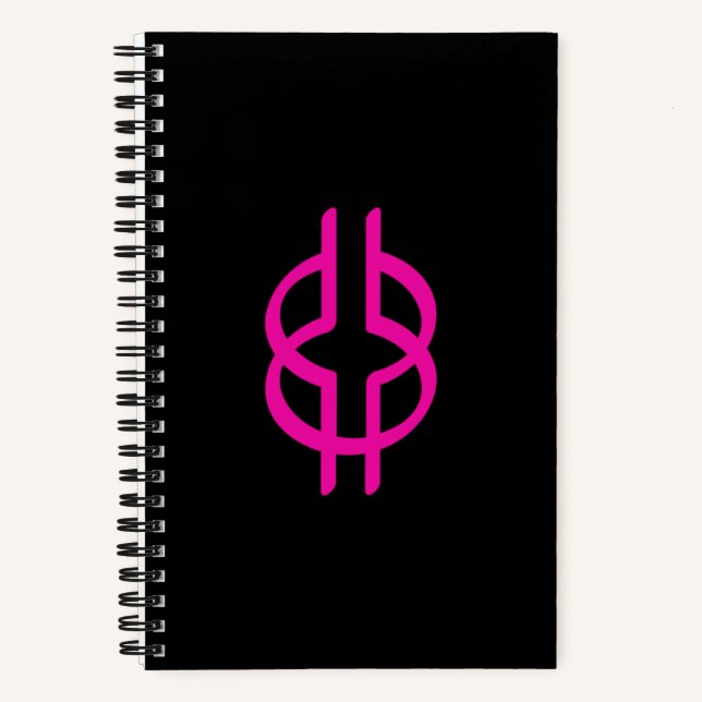 African Adinkra (Wisdom Knot) Notebook (Front)