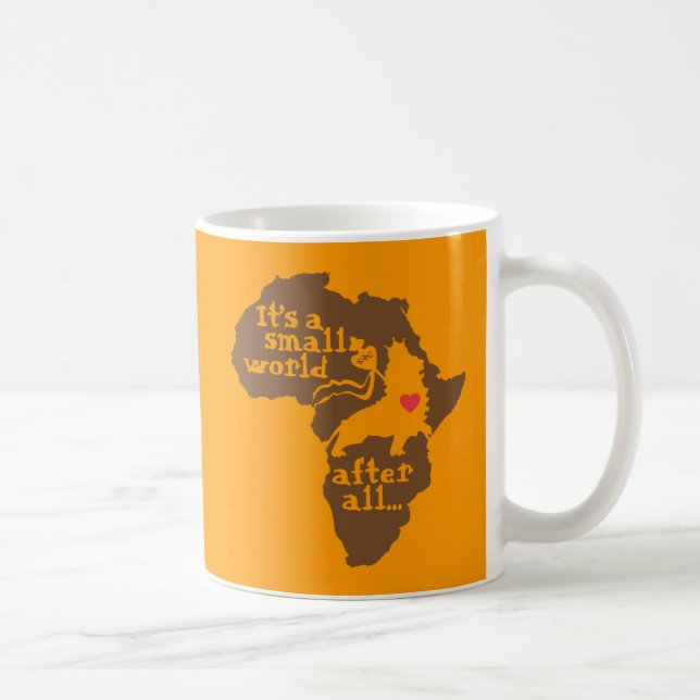 African Adoption Small World Coffee Mug (Right)